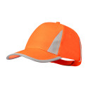 Covra oranje  reflecterende baseballpet 