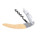 Veneto natural silver corkscrew 