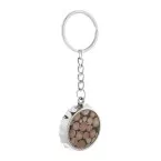 Bubly silver  bottle opener keyring 