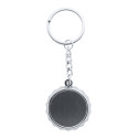 Bubly silver  bottle opener keyring 