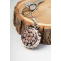 Bubly silver  bottle opener keyring 