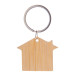 Boohom natuurlijk  sleutelhanger huis 