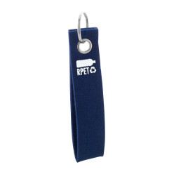 Refek blauw  RPET-sleutelhanger 