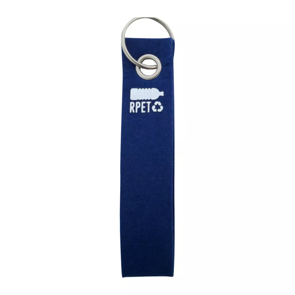 Refek blauw  RPET-sleutelhanger 