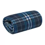 Fozzo blauw  RPET-fleece deken 