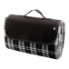 Angama black  RPET picnic blanket 