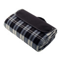 Angama black  RPET picnic blanket 