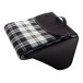 Angama black  RPET picnic blanket 