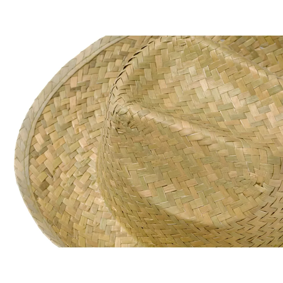 Falles green  straw hat 