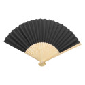 Bapper black  hand fan 