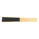Bapper black  hand fan 