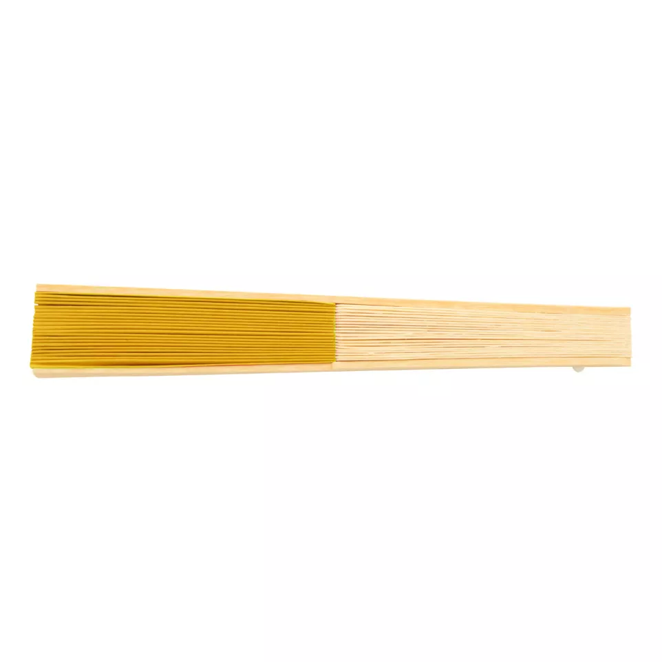 Bapper yellow  hand fan 