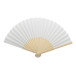 Bapper white  hand fan 