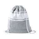 Praia grey  beach towel and drawstring bag 