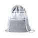 Praia grey  beach towel and drawstring bag 