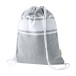 Praia grey  beach towel and drawstring bag 