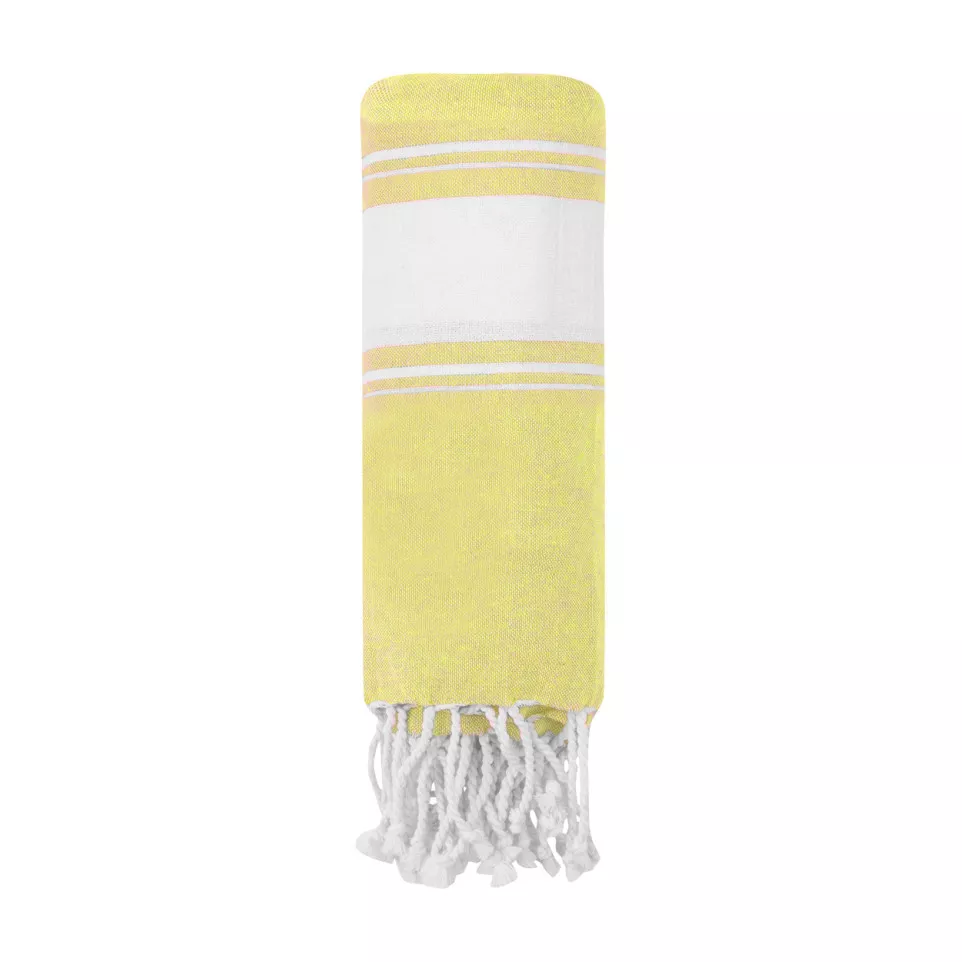Oreti yellow  beach towel 