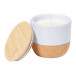 Borrox white  candle 