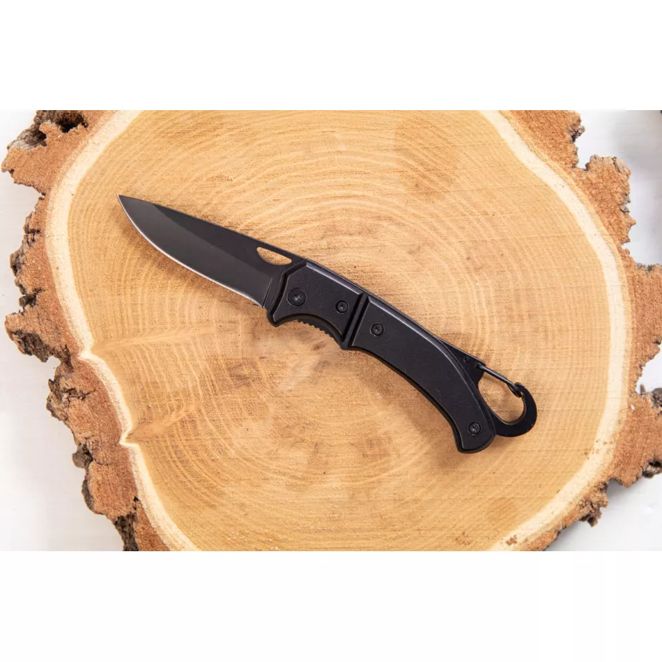 Angus black  pocket knife 