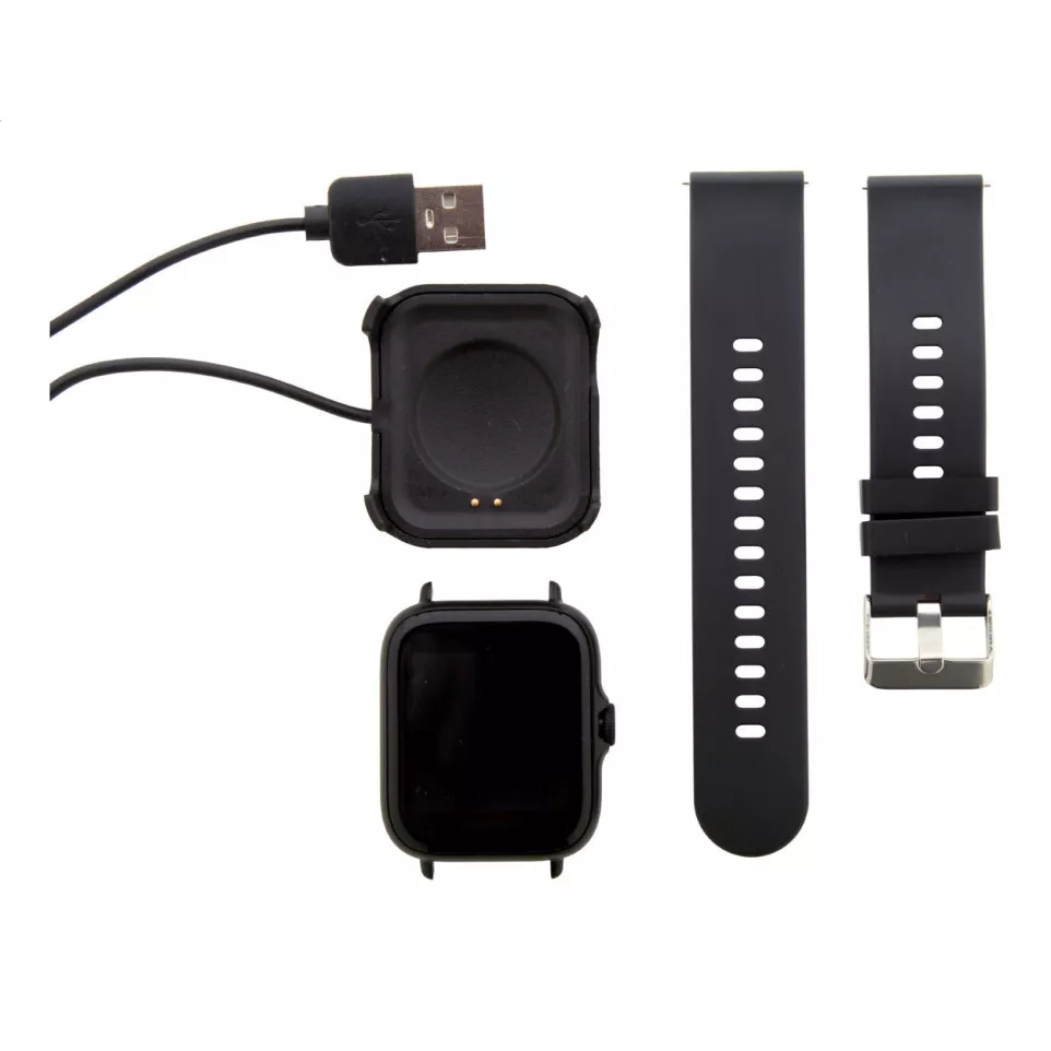 Cortland black  smart watch 