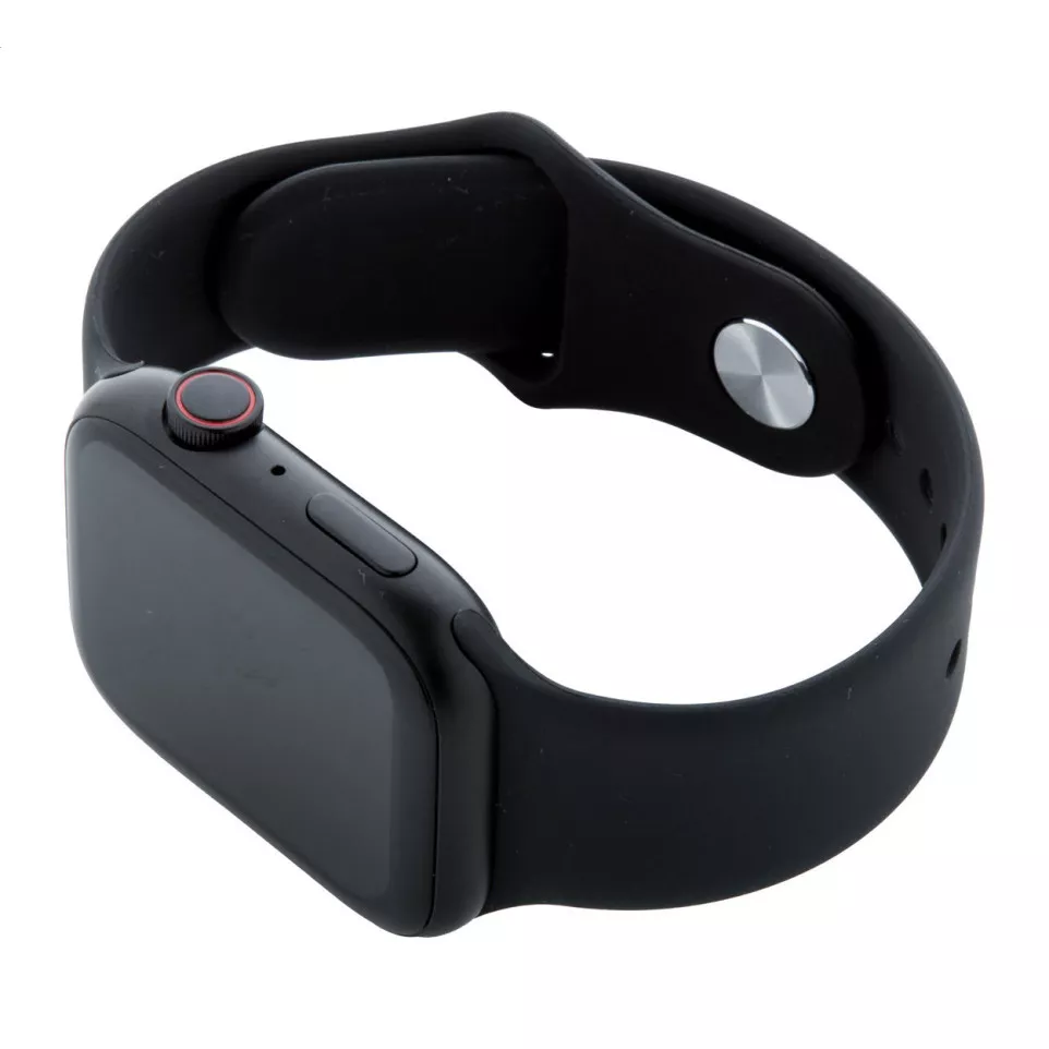 Jonathan zwart  slim horloge 