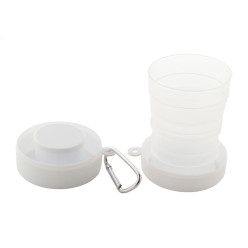 Medigo white  foldable cup 