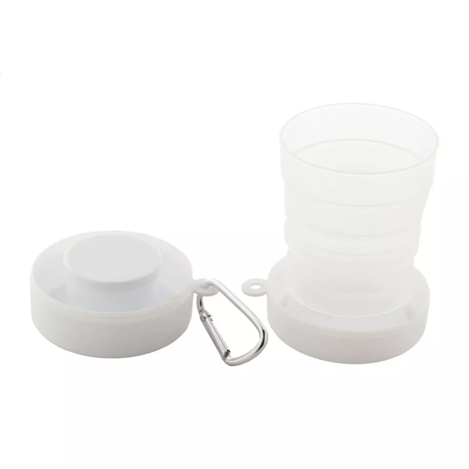 Medigo blanc  gobelet pliable 