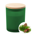 Daizu XL green  candle, pine tree 