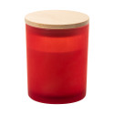 Daizu XL red  candle, cinnamon 