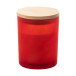 Daizu XL red  candle, cinnamon 
