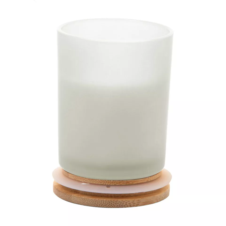 Daizu XL white  candle, vanilla 