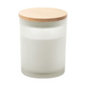 Daizu XL white  candle, vanilla 