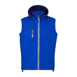 Netly blauw  softshell bodywarmer L