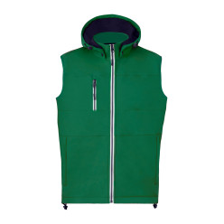 Netly groen  softshell bodywarmer L