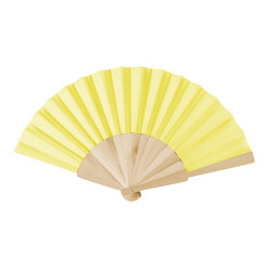 Gamasa yellow  hand fan 