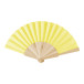 Gamasa yellow  hand fan 