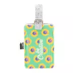 CreaFelt Tag white grey custom RPET luggage tag 