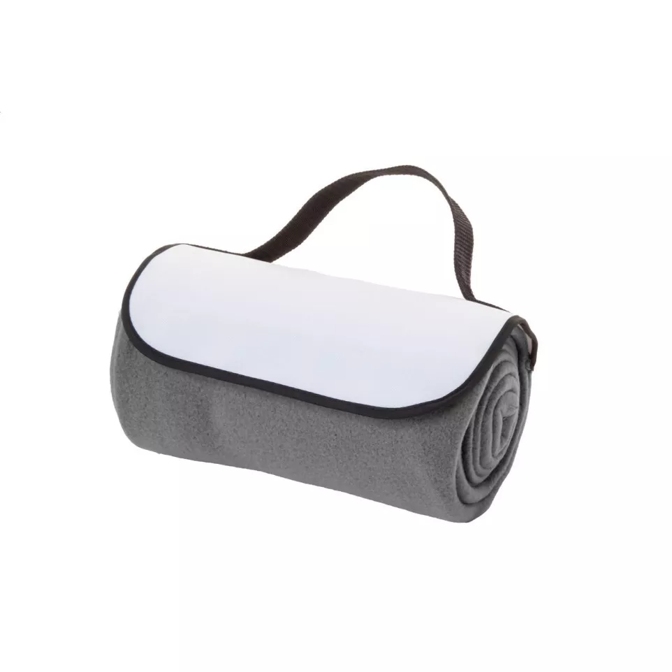 Reporta grey  custom RPET polar blanket 