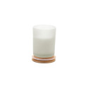 Daizu white  candle, vanilla 