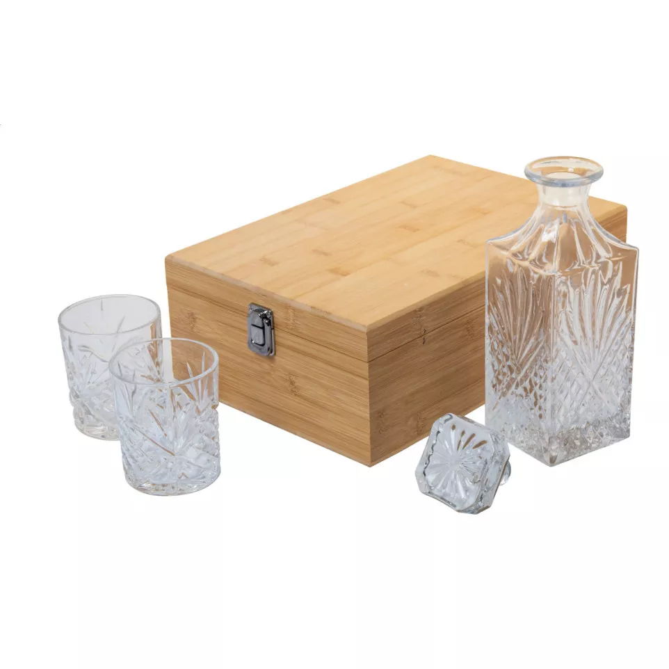 Drumore natuurlijk  whisky set 