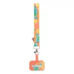 SuboFob Mobile RPET white  custom RPET mobile wrist strap 