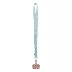 Subyard Mobile RPET white  custom RPET mobile holder lanyard 