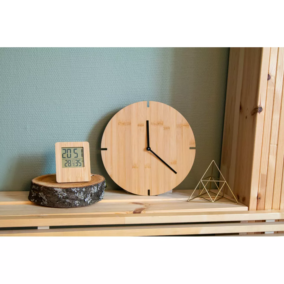 Tokei natural  bamboo wall clock 