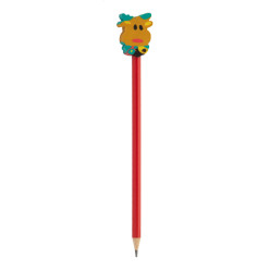 Ramsvika red  Christmas pencil, reindeer 