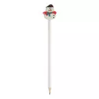 Ramsvika white  Christmas pencil, snowman 