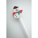Ramsvika white  Christmas pencil, snowman 