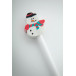 Ramsvika white  Christmas pencil, snowman 