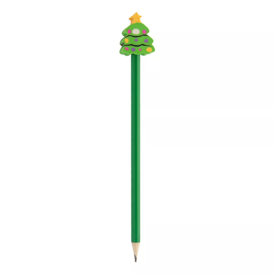 Ramsvika vert  crayon Noël, sapin 