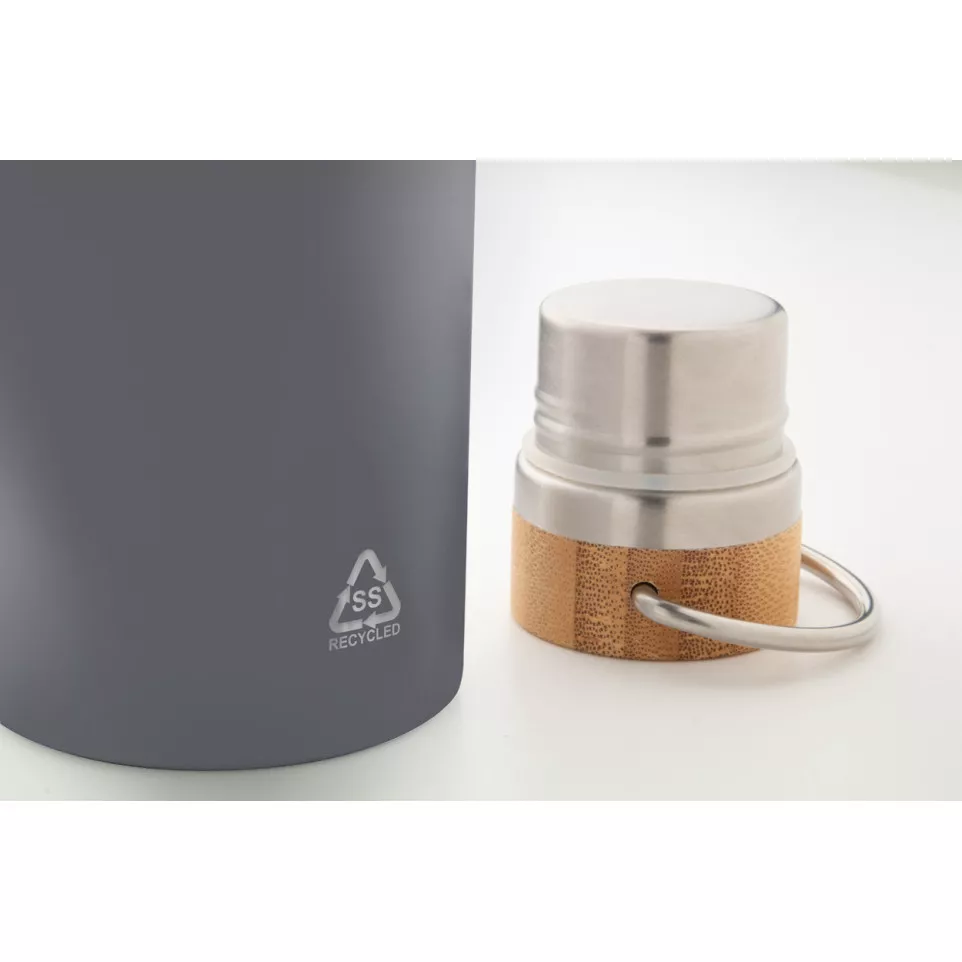 Ressobo dark grey  insulated bottle 