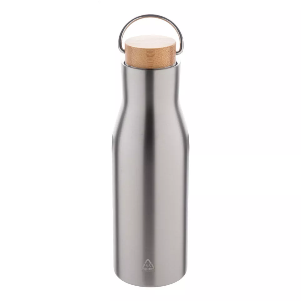 Ressobo silver  insulated bottle 